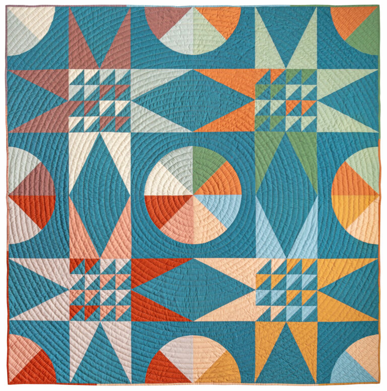 Planetarium Throw Quilt Kit