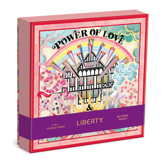 Liberty London Power of Love 500-Piece Double Sided Puzzle