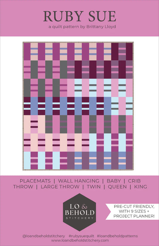 Ruby Sue by Lo & Behold Stitchery