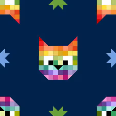 Navy Laser Cat