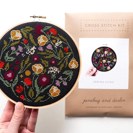 Spring Fling Cross Stitch Kit