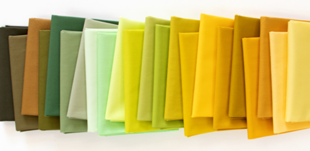 Sprouting Pure Solids Fat Quarter Bundle