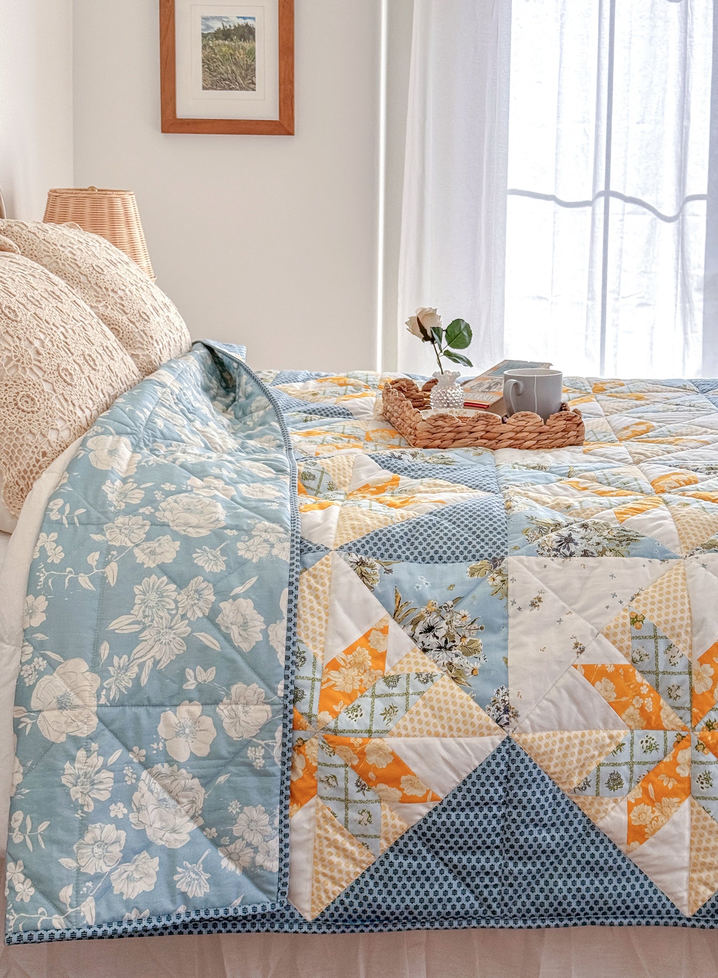 Star Light Cover Quilt Kit in Crib or Full/Queen