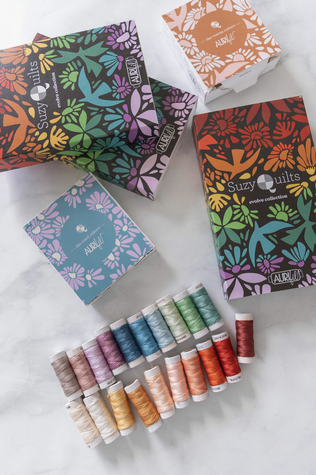 Suzy Quilts Evolve Thread Collection