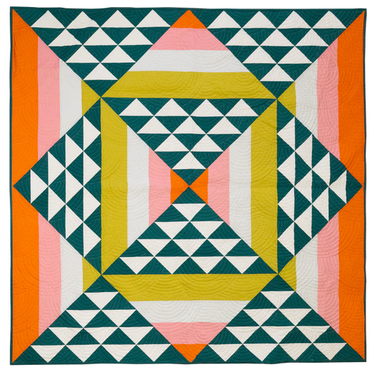 Time Capsule Cover Version Throw Size Quilt Kit
