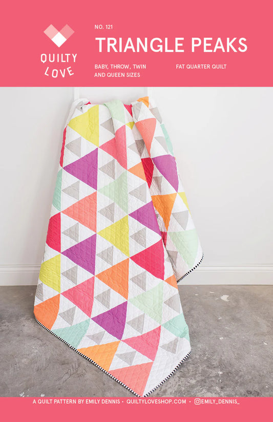 Triangle Peaks by Quilty Love