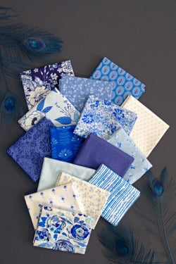 True Blue by Maureen Cracknell Fat Quarter Bundle