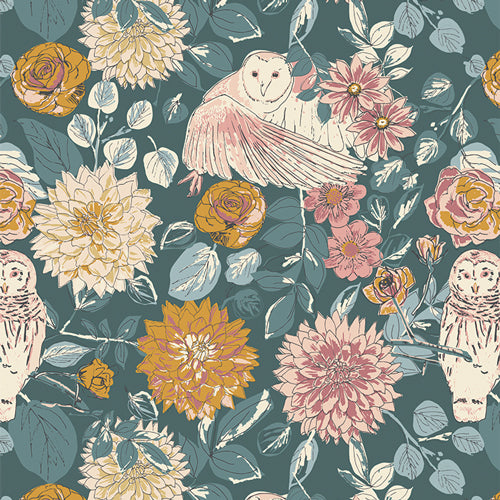 Owl Things Floral from Willow by Sharon Holland