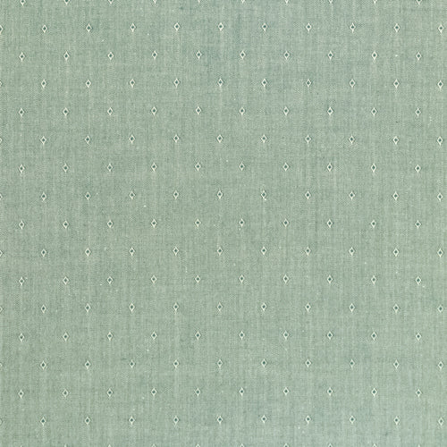 Woven Dots in Clover from Wildflower Wovens by Suzy Quilts