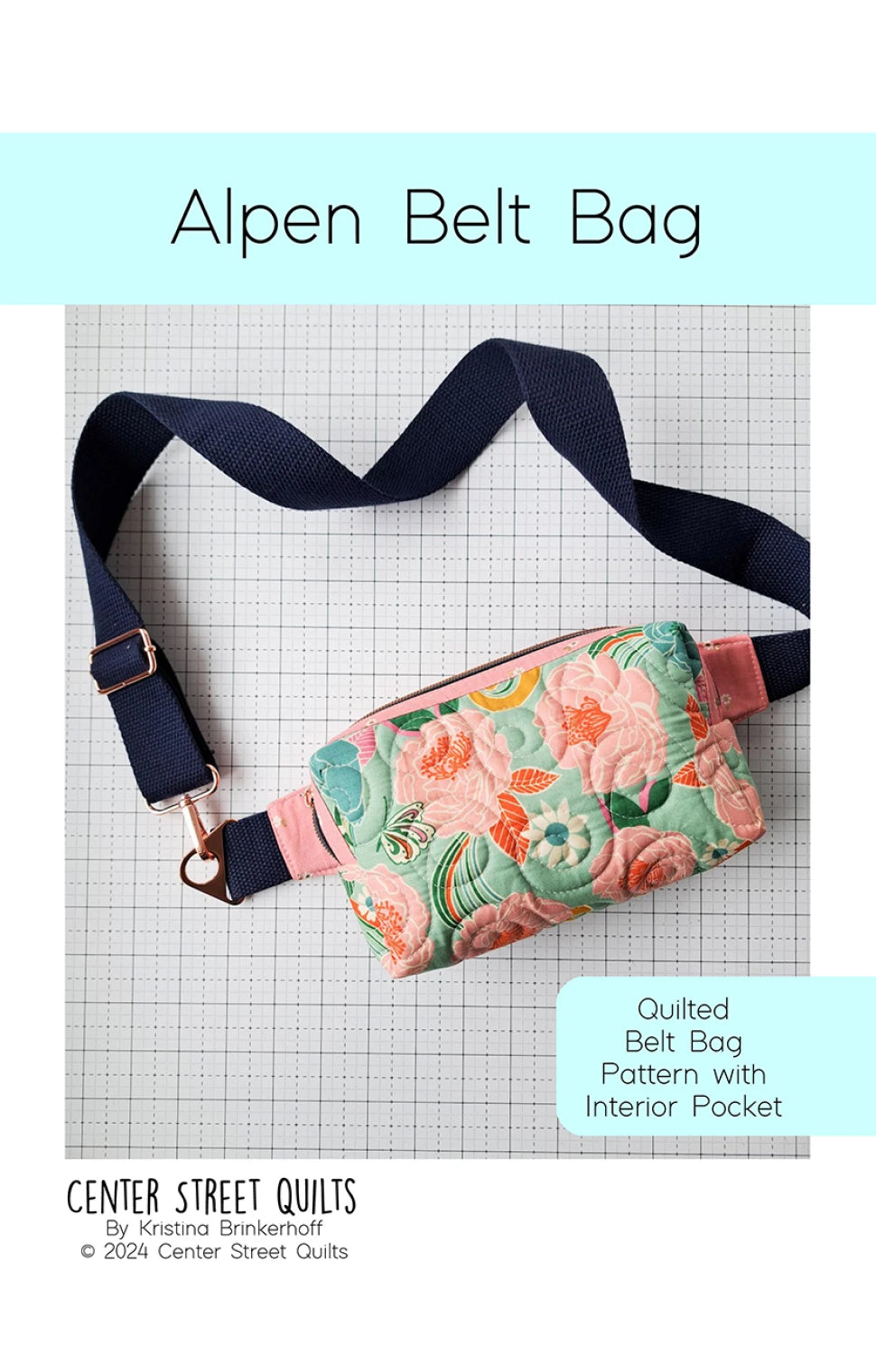 Alpen Belt Bag Paper Pattern