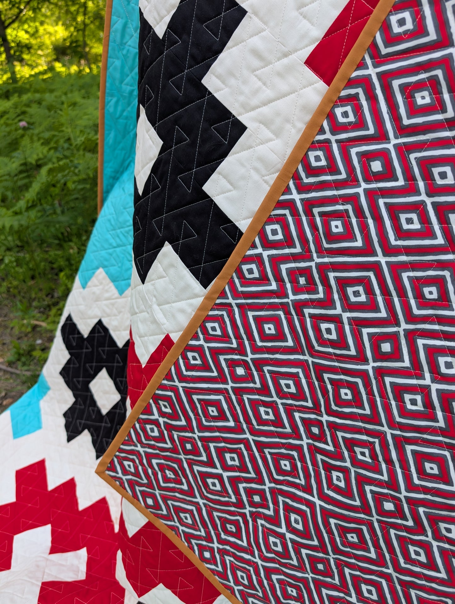 Andes Ode Throw Size Quilt Kit
