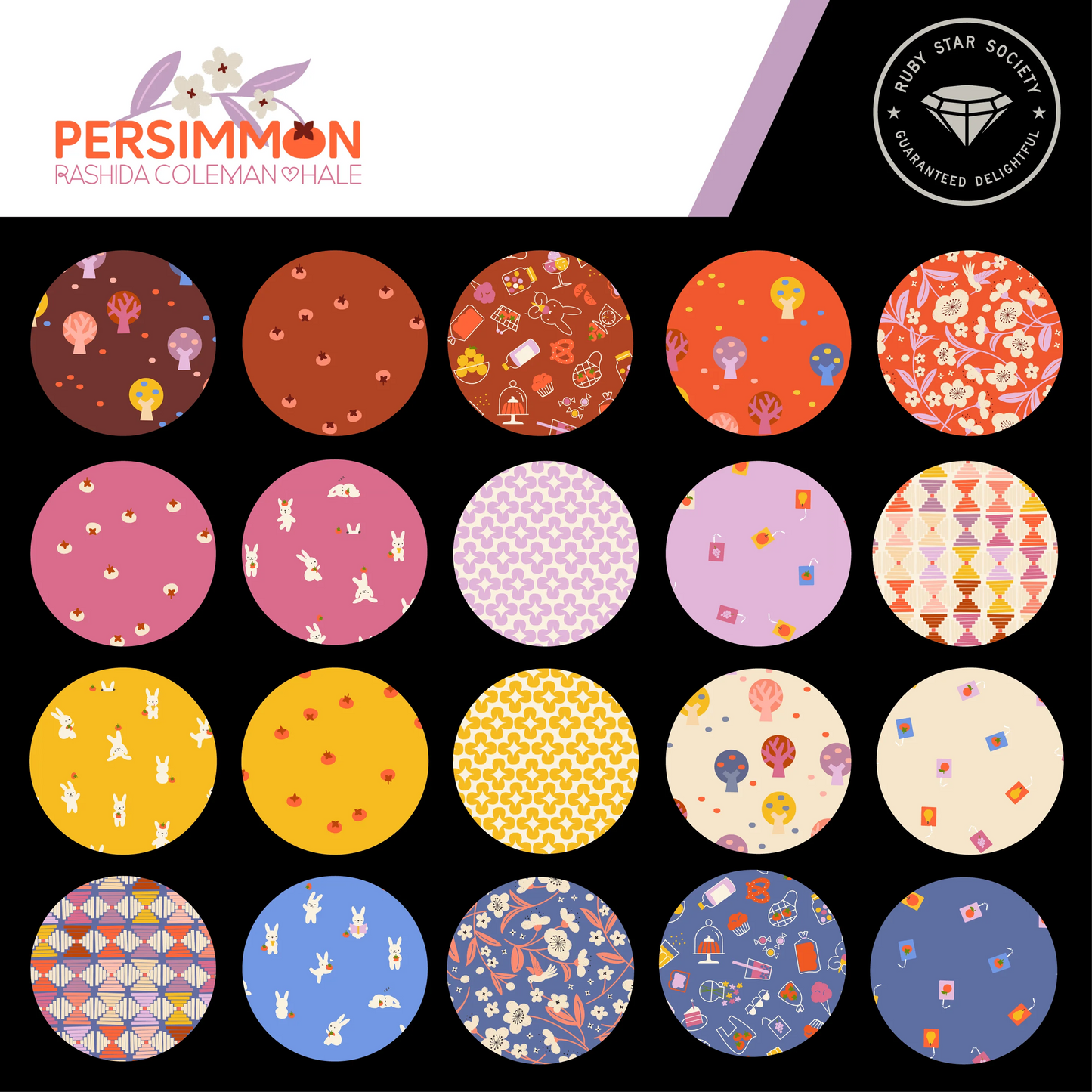 Persimmon Fat Quarter Bundle