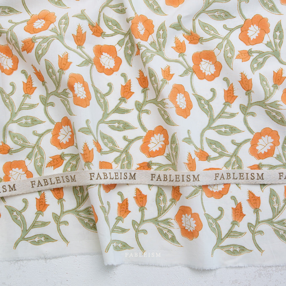 Trumpet Vines in Sage