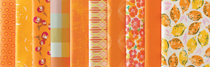Tangerine Summer Edition, AGF Color Master Fat Quarter Bundle