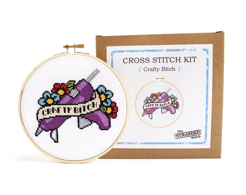 Crafty Bitch Cross Stitch Kit