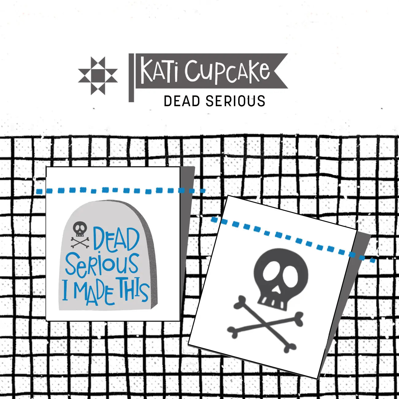 Dead Serious Quilt Tags