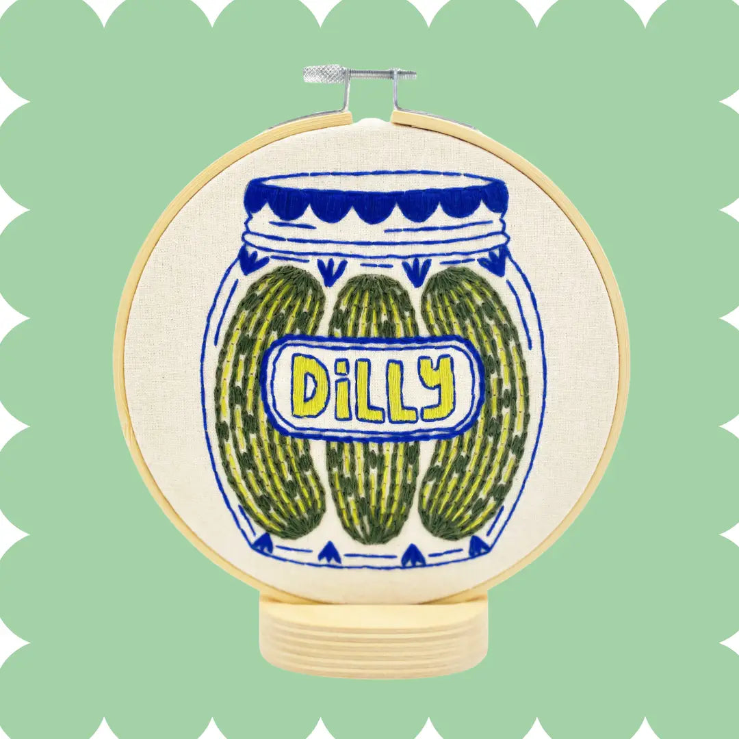 Pickles Complete Embroidery Kit