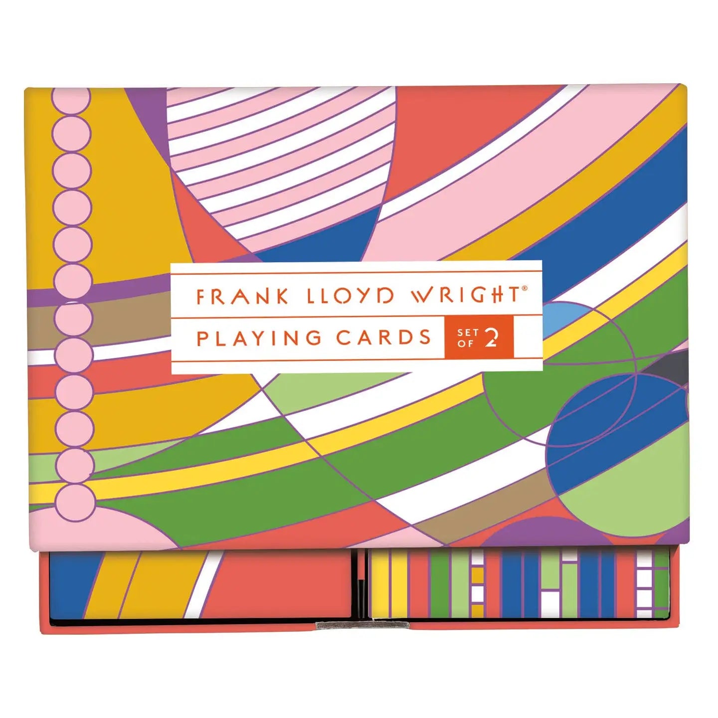 Frank Lloyd Wright Playing Cards 2 Deck Set