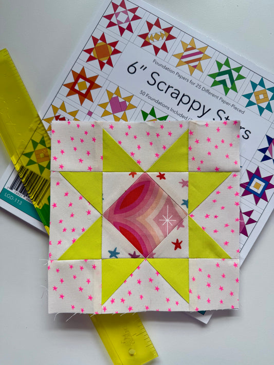 Foundation Paper Piecing Class - Saturday, October 24 from 1 pm - 4 pm