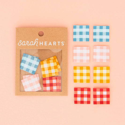 Gingham Multipack Woven Labels