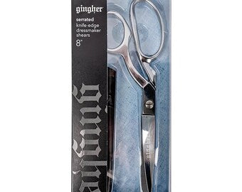 Gingher 8" Serrated Knife-Edge Dressmaker Shears