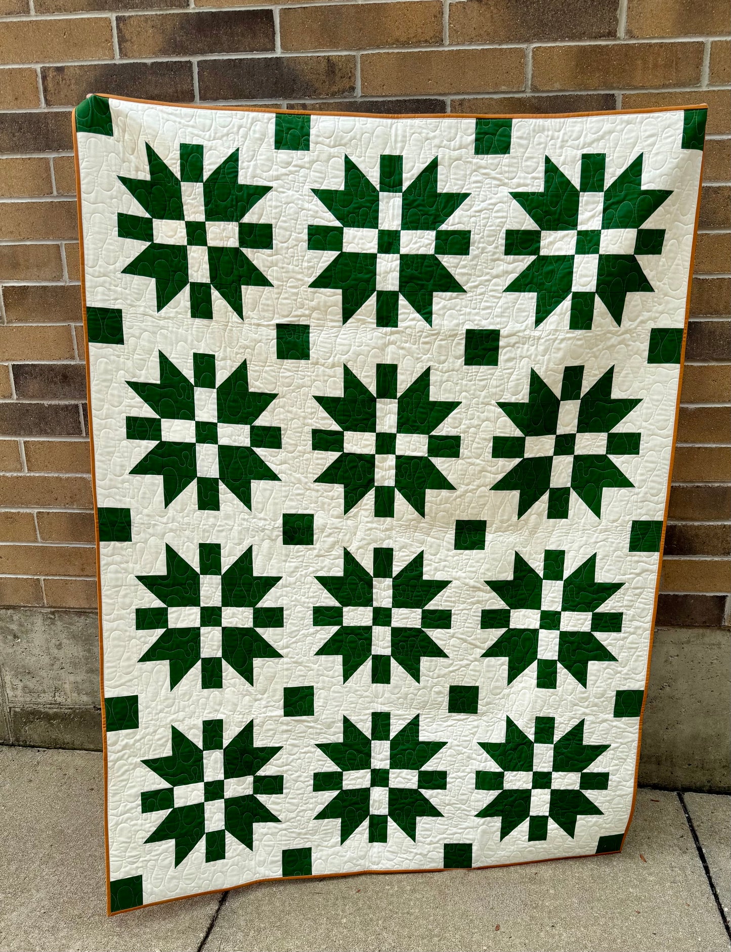 Christmas Joy THROW Quilt Kit
