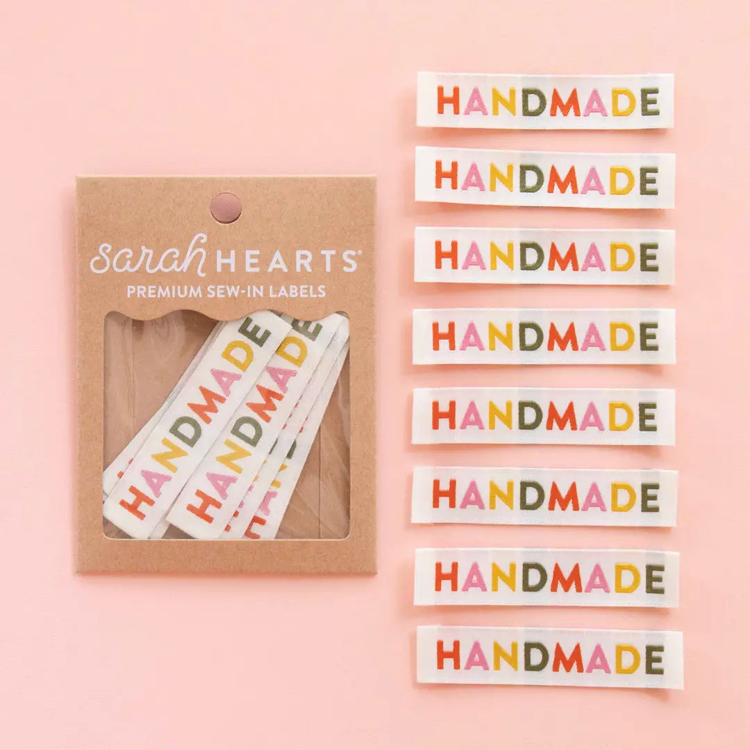Handmade Woven Labels - Earth Tones