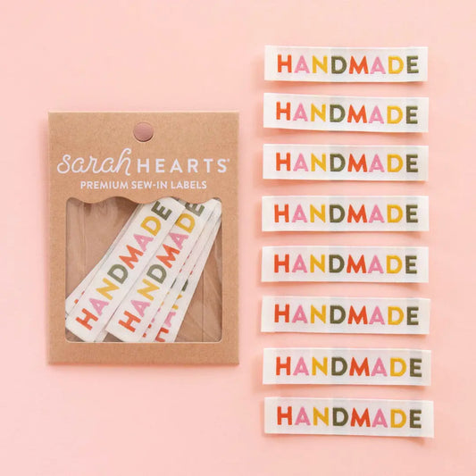 Handmade Woven Labels - Earth Tones
