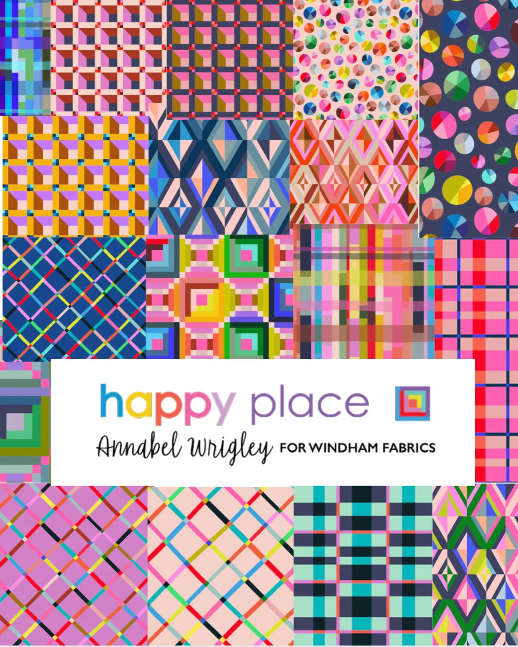 Happy Place Fat Quarter Bundle