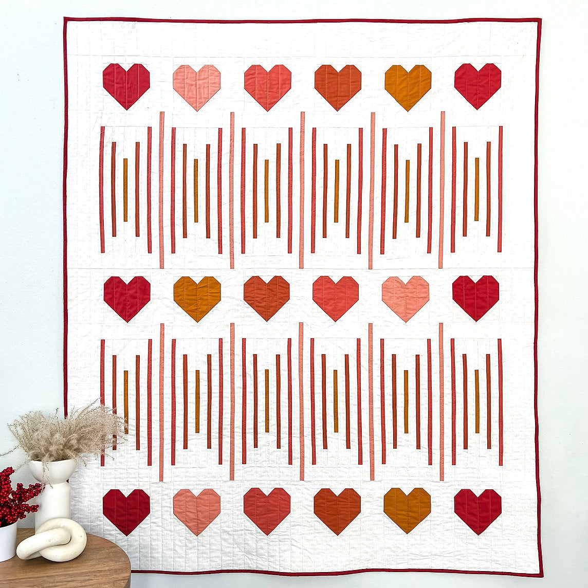 Heartbeat Quilt Pattern