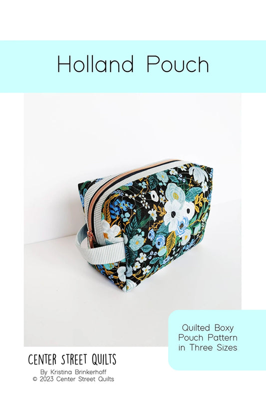 Holland Pouch Paper Pattern