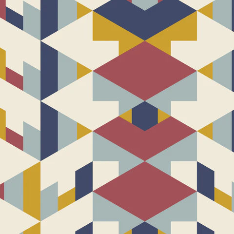Hollyhock Red/Navy