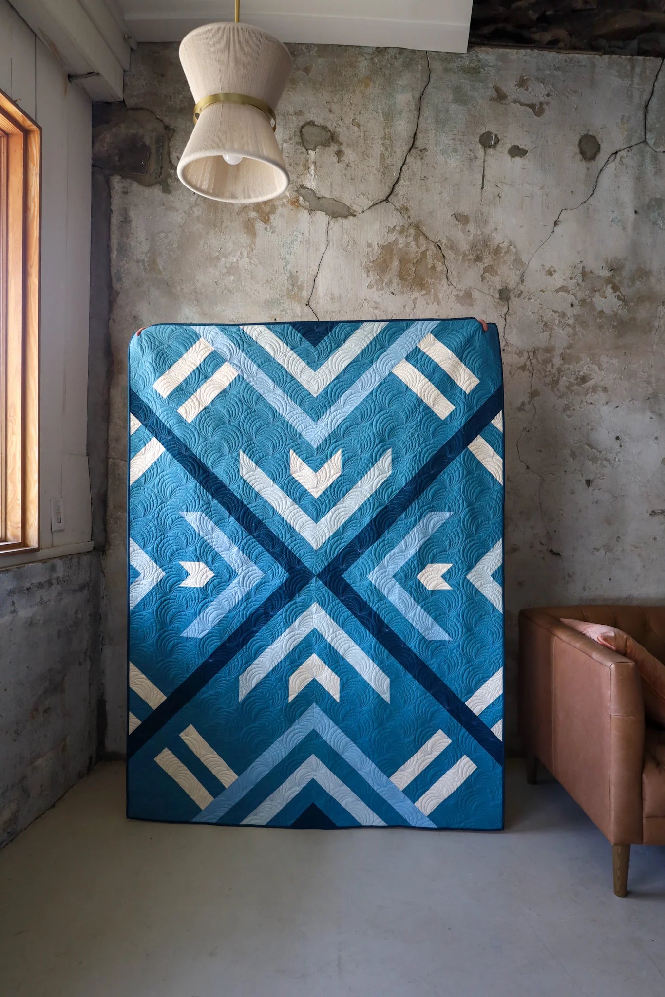 Homecoming Honeymoon Version Throw Quilt Kit