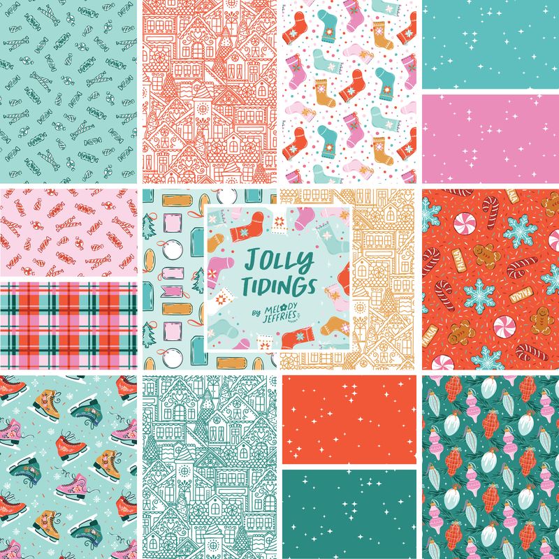 Jolly Tidings Fat Quarter Bundle