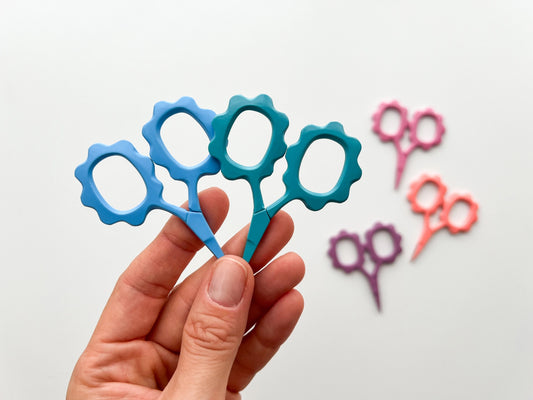 Flower Embroidery Scissors, Lake
