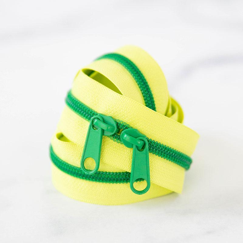 30" Lemon Lime Zipper