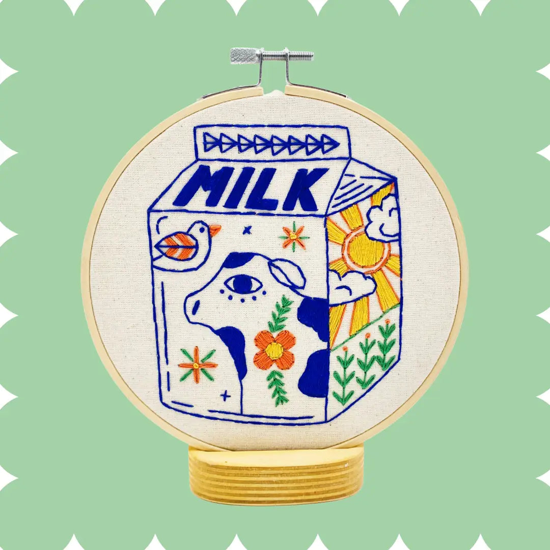 Milk Complete Embroidery Kit