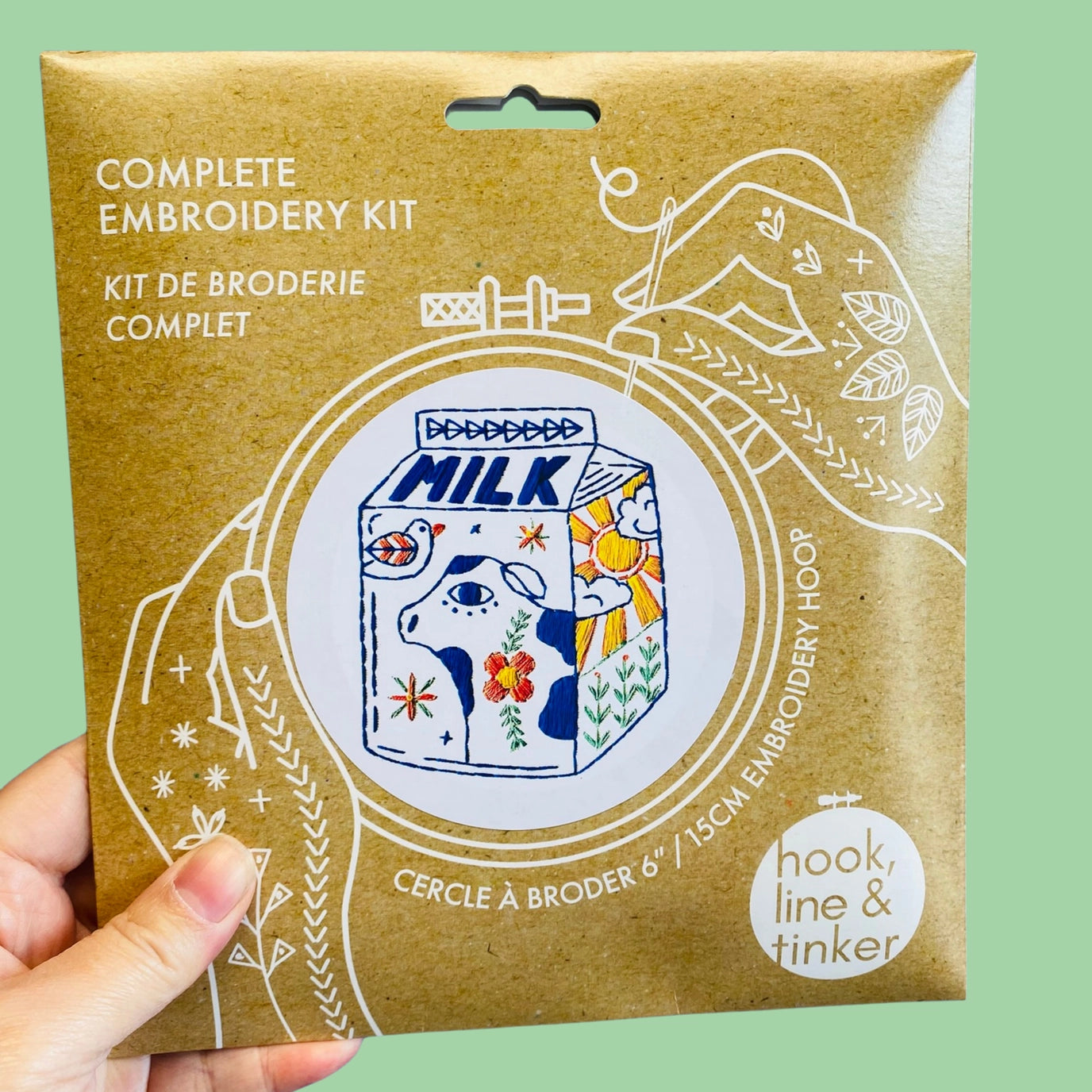 Milk Complete Embroidery Kit