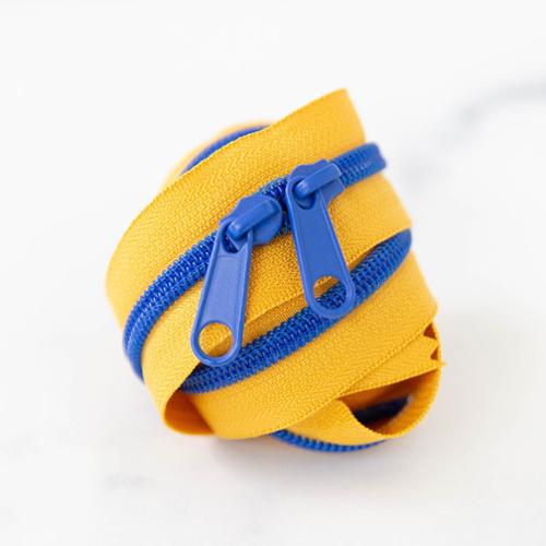 30" Mustard Zipper