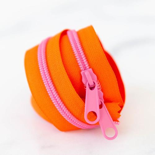 30" Orangetastic Zipper