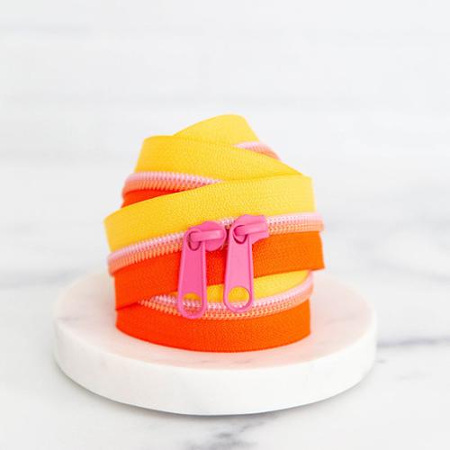 30" Papaya Punch Zipper