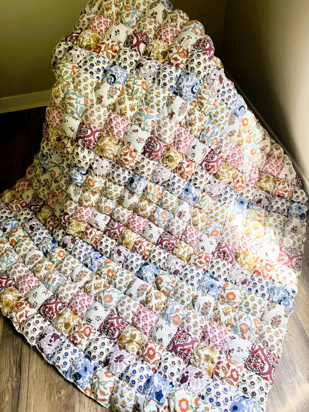 Puff Quilt Class - Sunday, October 25 and Sunday, November 22 from Noon - 3 pm