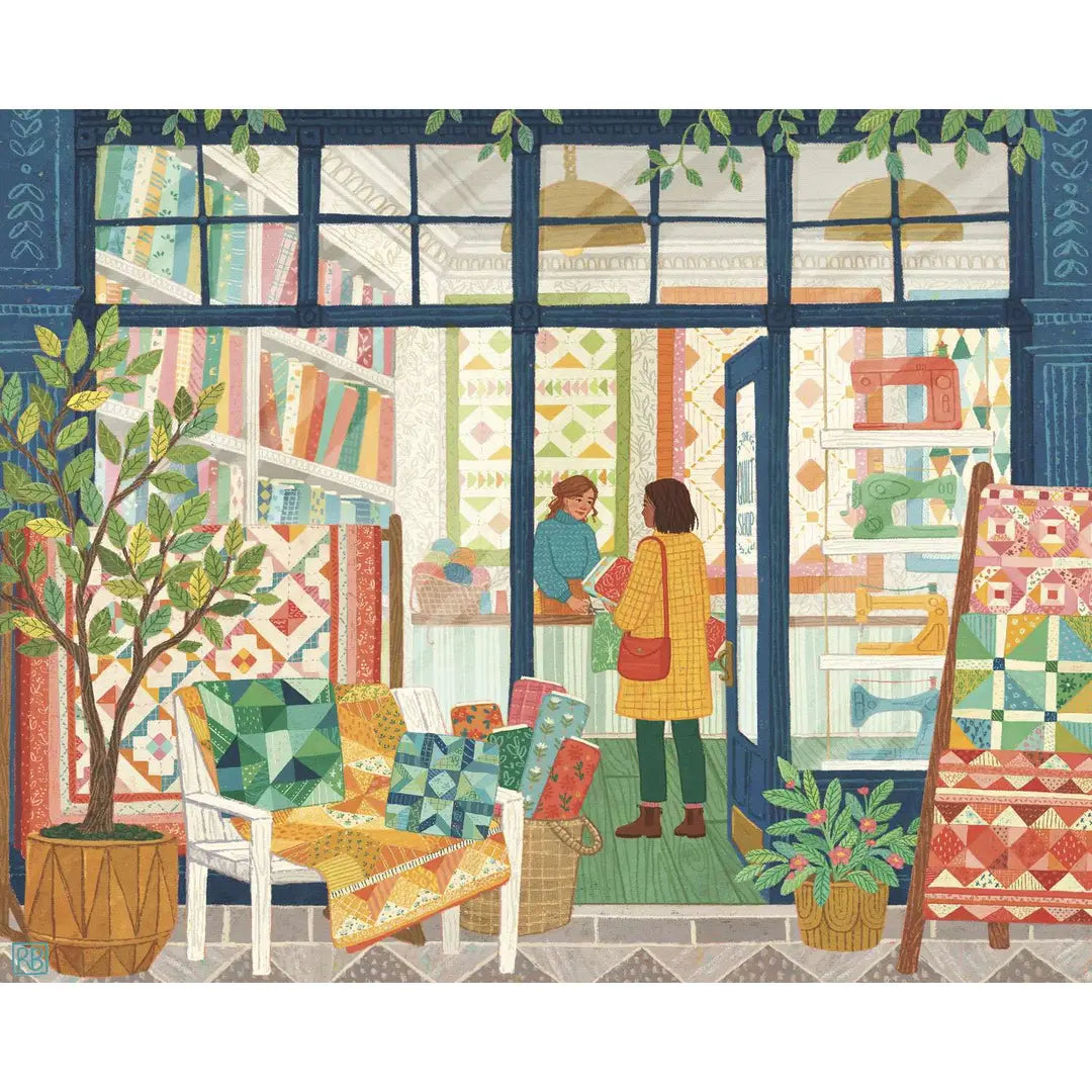 Quilt Shop 500 Piece Puzzle
