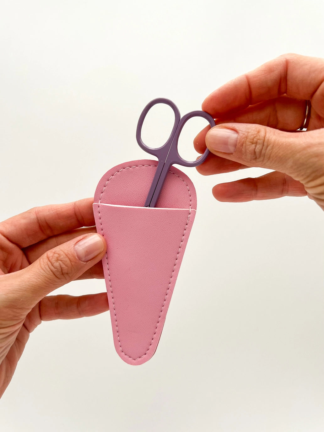 Embroidery Scissors Case, Pink