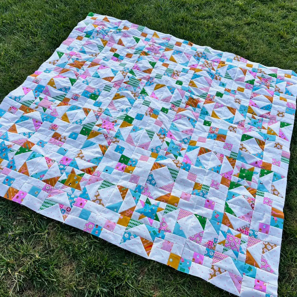Shine So Bright Quilt Paper Pattern
