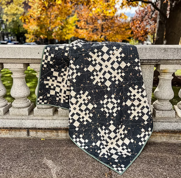 Snowglow Cover Throw Quilt Kit