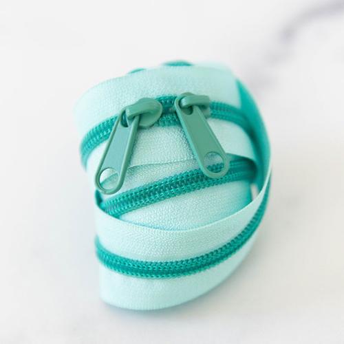 30" Spearmint Zipper