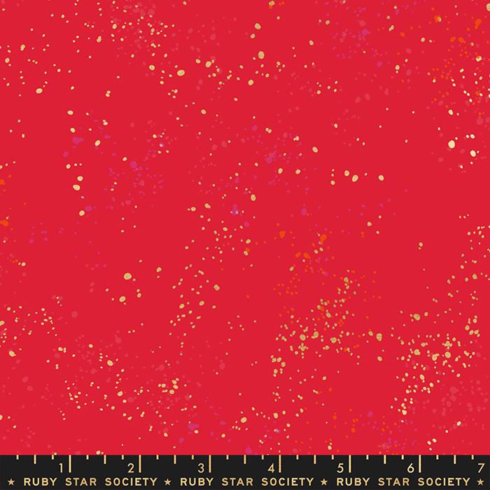 Speckled Metallic Scarlet