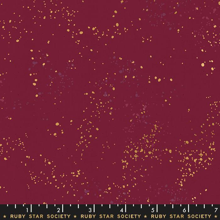 Speckled Metallic Wine Time