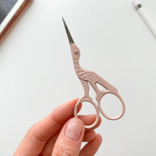 Stork Embroidery Scissors
